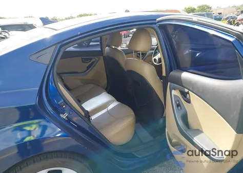 2013 Hyundai Elantra Gls из США, поврежденный, VIN KMHDH4AE8DU714741